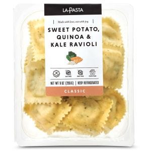 Sweet Potato, Quinoa & Kale Ravioli