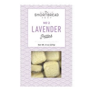 The Shortbread Shop Lavender Petite Cookies
