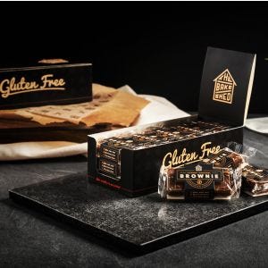 The Bake Shed Luxury Caramel Brownie Gluten Free