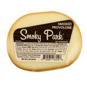 Smoky Park Smoked Provolone Wedge