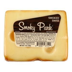 Smoky Park Smoked Swiss Wedge