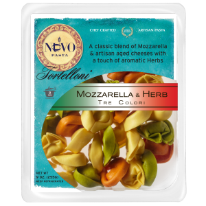 Nuovo Tri-color Mozzarella & Herb Tortelloni