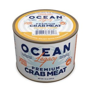 Ocean Legacy Blue Swimming Crabmeat Jumbo Lump