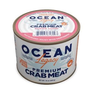 Ocean Legacy Blue Swimming Crabmeat Super Lump