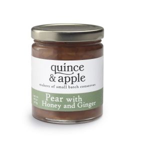 Quince & Apple Pear with Honey and Ginger Preserves
