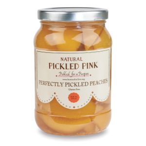 Pickled Pink Perfectly Pickled Peaches