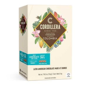 Cordillera 36% Milk Chocolate Discs Single Origin