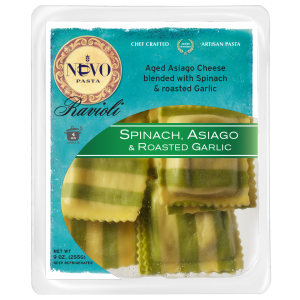 Nuovo Spinach Asiago & Roasted Garlic Ravioli